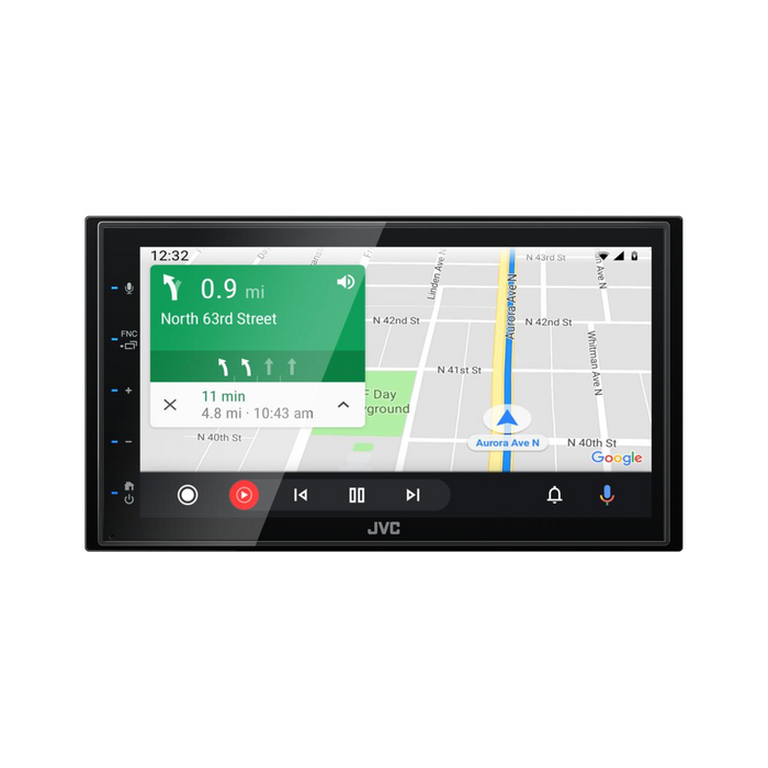 JVC KW-M565DBT 6.8" Touchscreen Digital Media Receiver with DAB, Bluetooth & Apple CarPlay