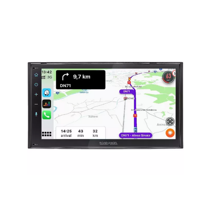 Road Angel RAX721DAB DAB+/FM/AM Bluetooth Car Stereo With Apple CarPlay & Android Auto