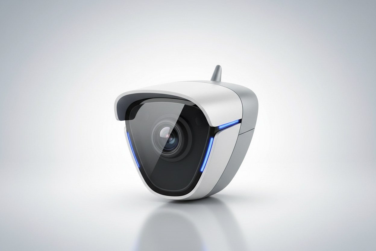 Speed camera detector device with digital display