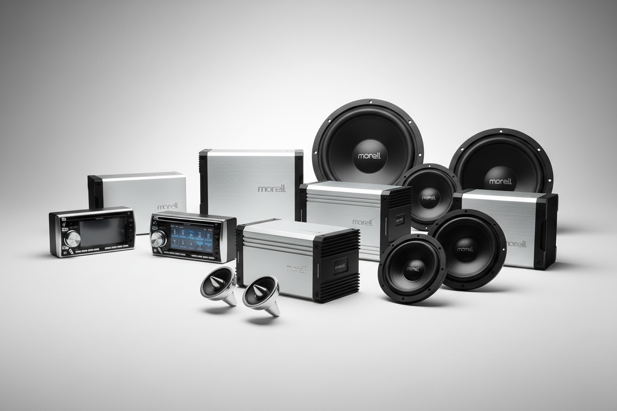 morel speakers, amplifiers collection