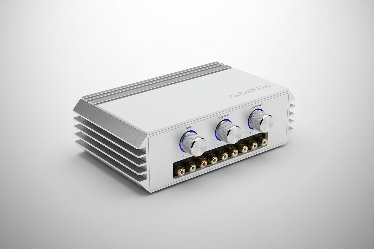 High-quality multi-channel amplifier for car sound systems