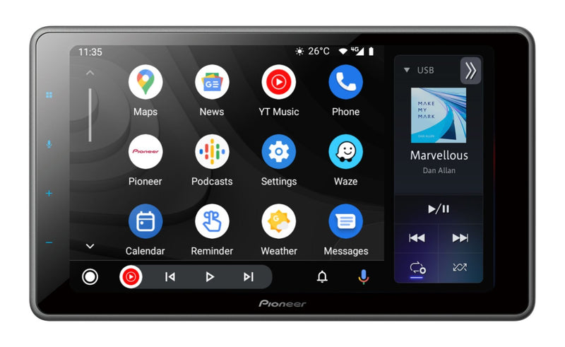 Pioneer SPH-EVO950DAB-VAG 9 inch modular touchscreen multimedia receiver for VAG vehicles