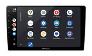 Pioneer car multimedia system with app icons on a white background