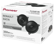 Pioneer TS-Q160F-RN 6.5-inch 350W 2-Way Coaxial Speaker System for Renault, Nissan, Dacia and Lada Vehicles