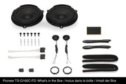 Pioneer TS-Q160C-FD 6.5-inch 2-Way 350W Component Speaker System for Ford, Jaguar, Land Rover and Mazda Vehicles