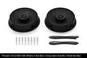 Pioneer TS-Q160F-VW 6.5-inch 350W 2-Way Coaxial Speaker System for Volkswagen Vehicles
