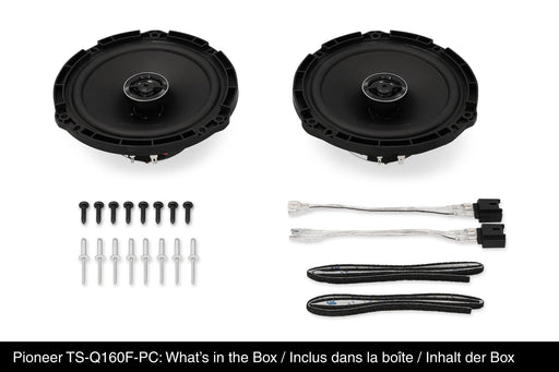 Pioneer TS-Q160F-PC 6.5-inch 350W 2-Way Coaxial Speaker System for Peugeot, Citroën and Vauxhall Vehicles