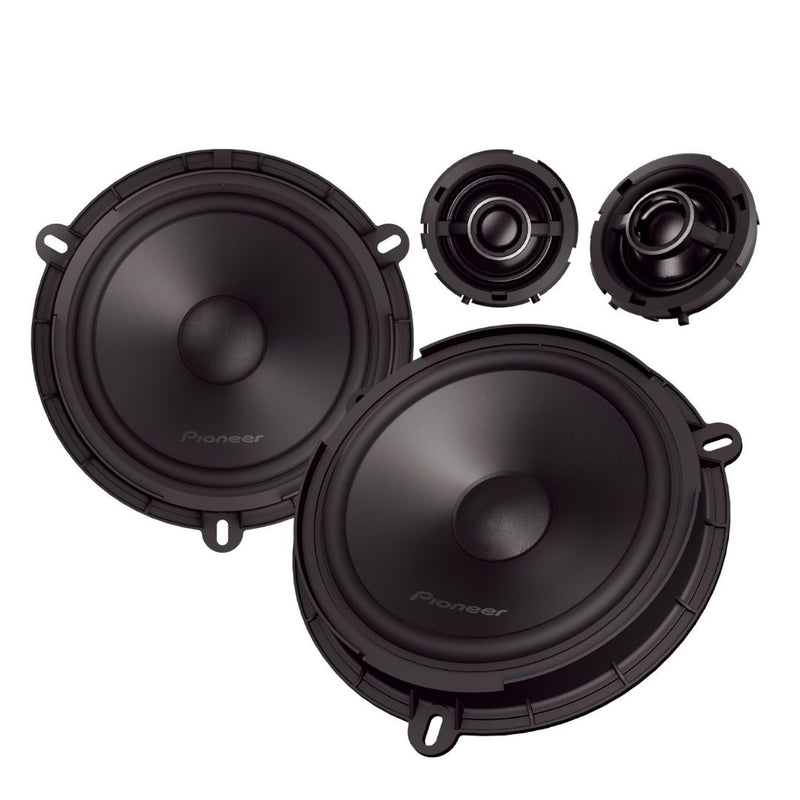 Pioneer TS-Q160C-FD 6.5-inch 2-Way 350W Component Speaker System for Ford, Jaguar, Land Rover and Mazda Vehicles