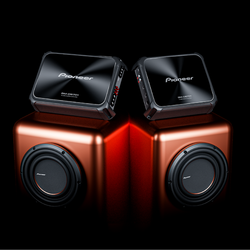 Pioneer GM-D9701 Mono Block 2400watts Class D amplifier with bass remote
