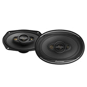 Pioneer TS-A6961F 6x9 inch 4-way coaxial car speakers with grills
