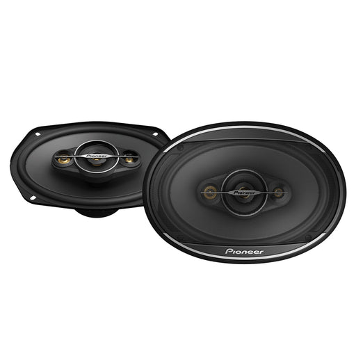 Pioneer TS-A6961F 6x9 inch 4-way coaxial car speakers with grills