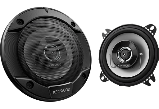 Kenwood KFC-S1066 10cm 2-way car speakers with polypropylene woofer and 25mm dome tweeter