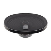 Black car speaker with Pioneer logo on a white background
