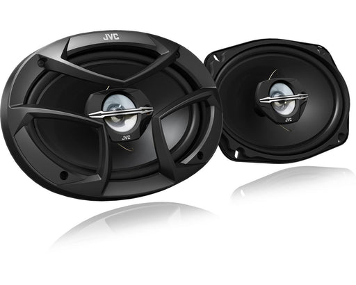 JVC CS-J6930 6x9 inch 2-way coaxial car speakers with 400W peak power for enhanced audio performance