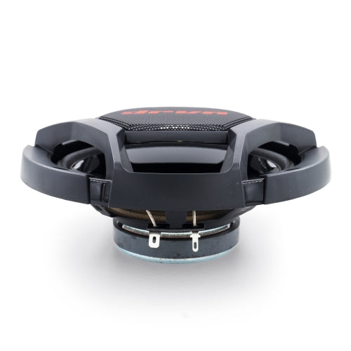 Car speaker with brand logo on a white background