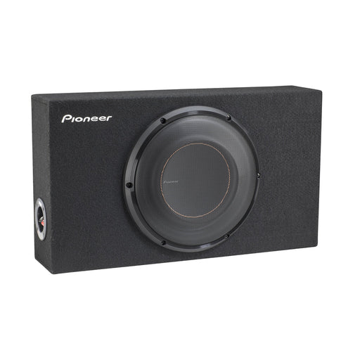 Pioneer TS-D10LB 10 inch D-Series shallow mount pre-loaded subwoofer system