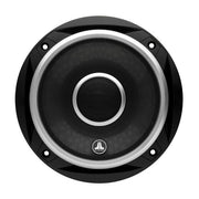 Car speaker with a brand logo on a white background