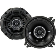 Kicker 43DSC404 4 inch coaxial car speakers DS series black