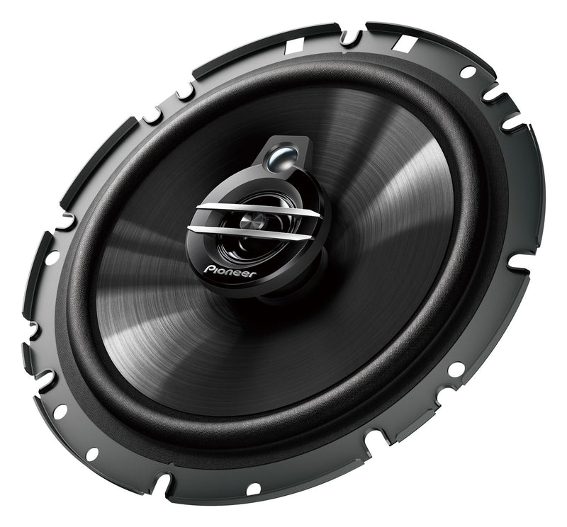 Pioneer TS-G1730F 17cm 3-way coaxial car speakers with grills