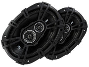 Kicker 43DSC69304 6x9 inch 3-way triaxial car speakers DS series black