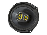 Kicker 46CSC6934 CS 6x9 inch 160x230mm triaxial car speakers with polypropylene woofer cones and balanced dome tweeters.