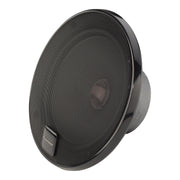 Car speaker with brand logo on a white background