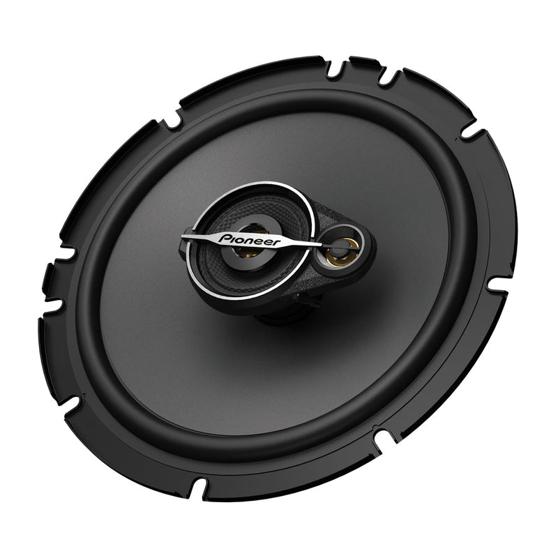 Pioneer TS-A1671F 16.5cm 3-way coaxial car speakers with grills