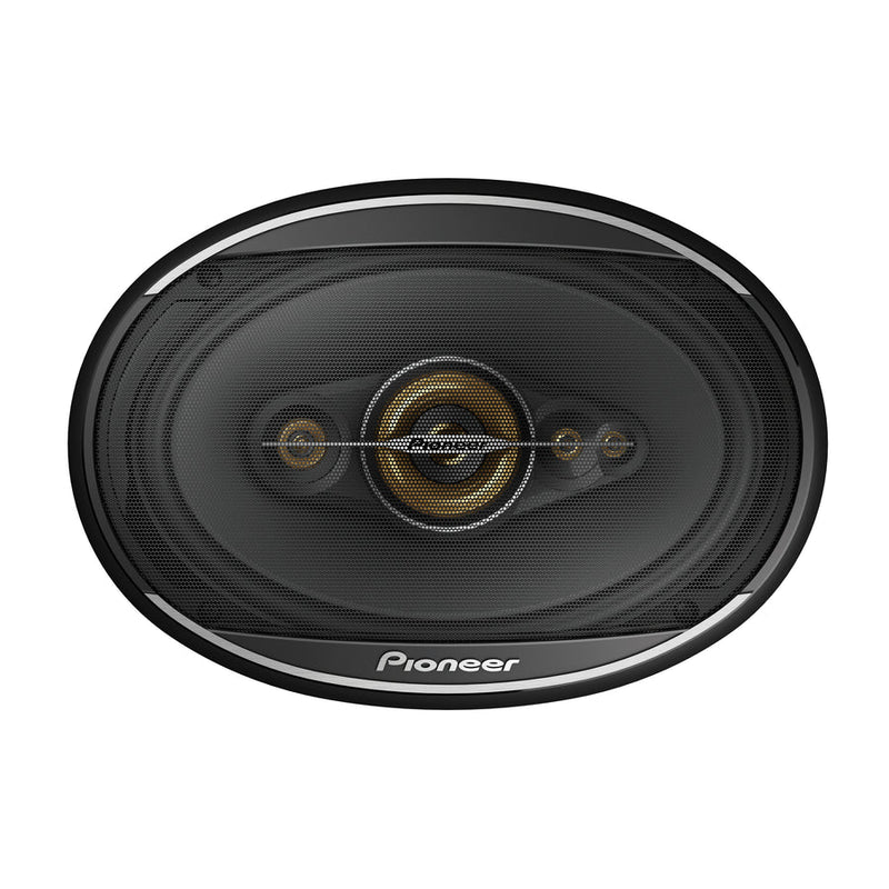 Pioneer TS-A6991F 6x9 inch 5-way coaxial car speakers with grills