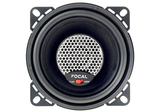 Focal ICU100 10cm 4 inch slim 2-way coaxial speaker system compact car audio upgrade plug and play