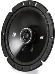 Kicker 43DSC6704 6.75 inch coaxial car speakers DS series black