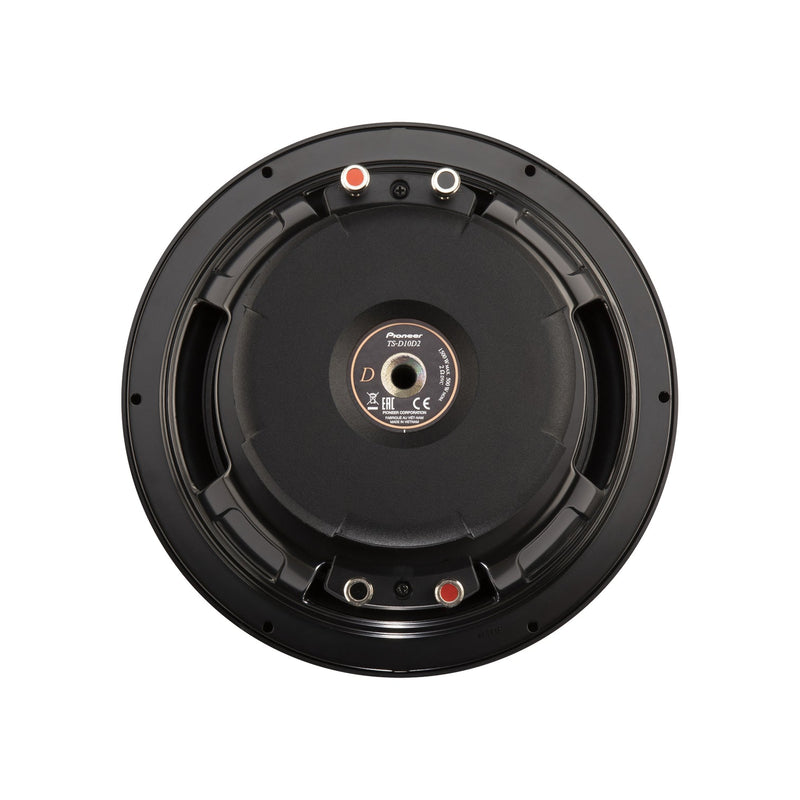 Pioneer TS-D10D2 10 inch D-Series dual 2 ohm enclosure type car subwoofer