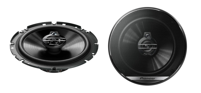 Pioneer TS-G1730F 17cm 3-way coaxial car speakers with grills