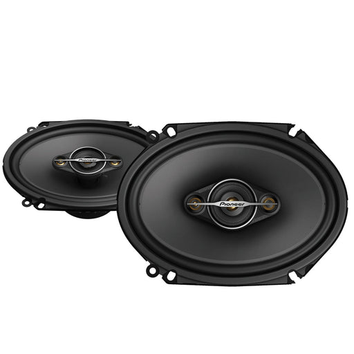 Pioneer TS-A6881F 6x8 inch 4-way coaxial car speakers