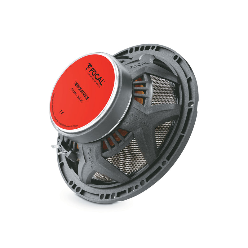 Car speaker with Focal branding on a white background