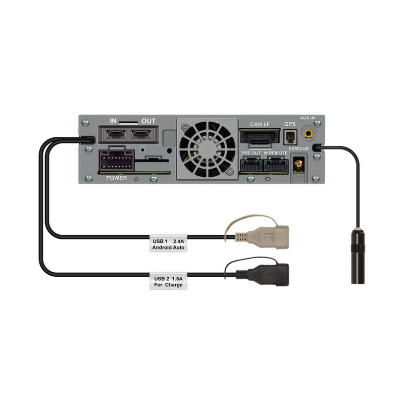 Alpine iLX-F905D 9-inch floating touchscreen car stereo