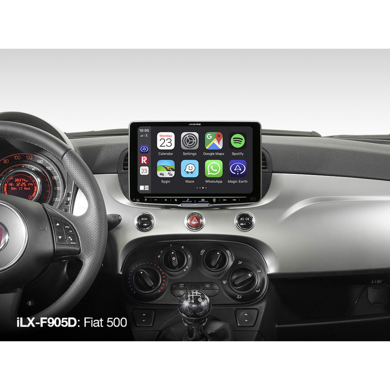 Alpine iLX-F905D 9-inch floating touchscreen car stereo
