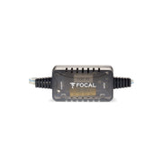 Focal audio component on a white background