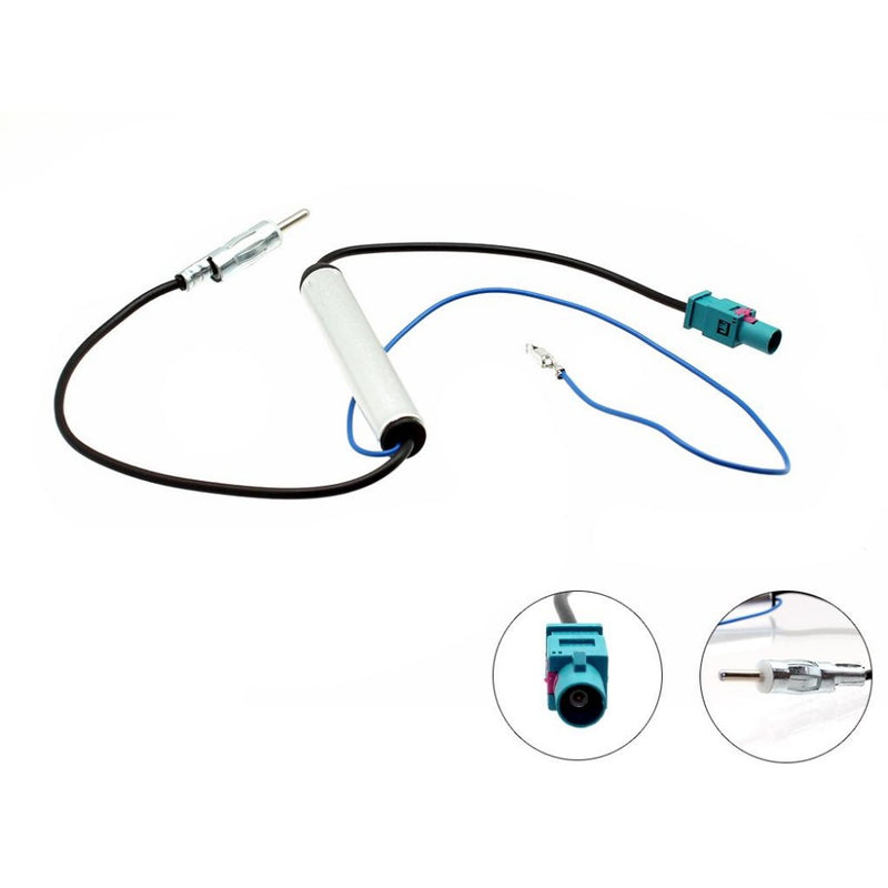 Connects2 CT27AA14 Fakra to Din Amplified Antenna Adapter for Various VW, BMW, Mercedes, Fiat, Citroen Vehicles