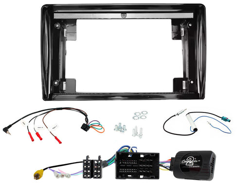 Upgrade your Fiat Ducato with the Connects2 CTK9FT02 9" installation kit. OEM-style fascia, steering wheel control interface and accessories included.