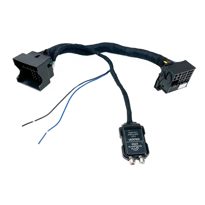 Connects2 CTLOCBMV2-2CH Quadlock 2 Channel Line Out Converter for BMW, VW, Audi and more