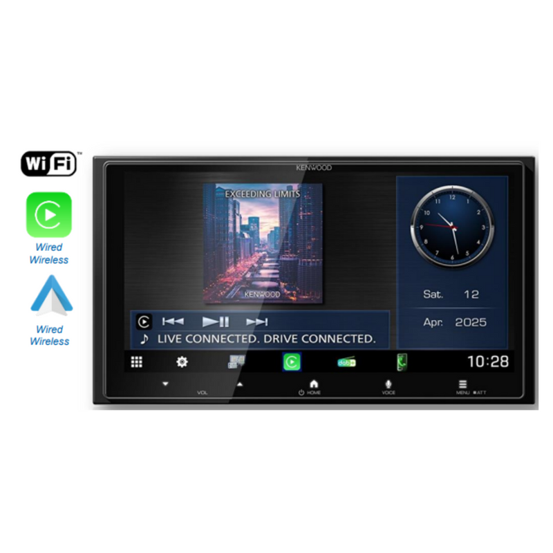 Kenwood DMX-7523DABS 6.8" HD Digital Media Receiver