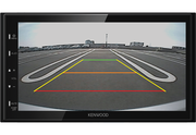 Kenwood DMX-129DAB 6.8 inch touchscreen DAB Bluetooth car media receiver with USB and smartphone connectivity installed in dashboard