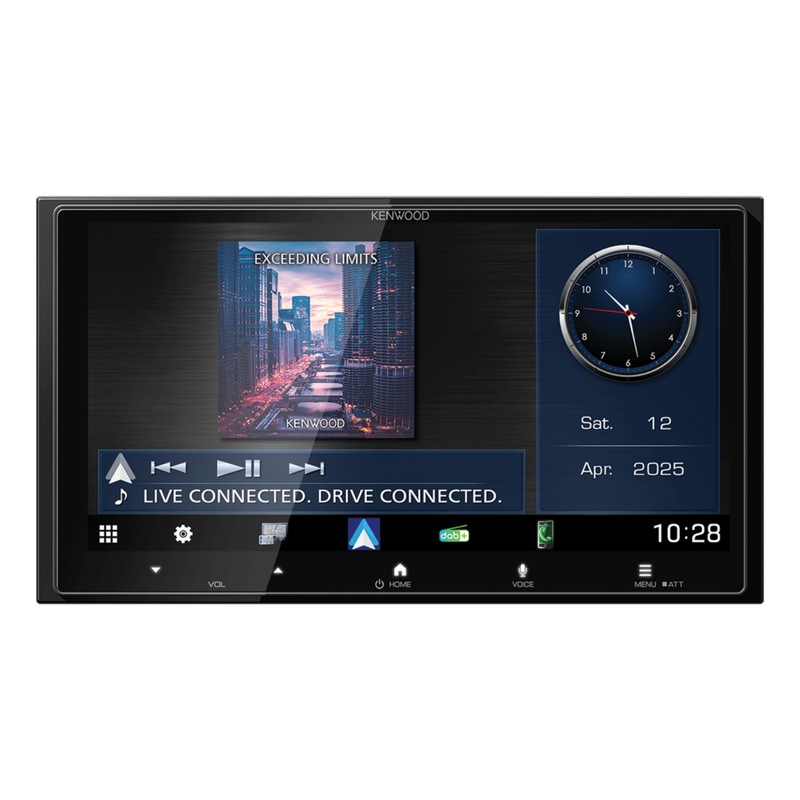 Kenwood DMX7525DABS – 6.8″ HD Digital Multimedia Receiver