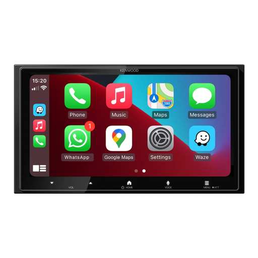 Kenwood DMX7525DABS 6.8-Inch HD Digital Multimedia Receiver with CarPlay and Android Auto