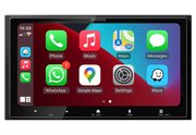 Kenwood DMX7525DABS 6.8 inch HD touchscreen digital multimedia receiver with DAB Bluetooth Apple CarPlay and Android Auto in dashboard
