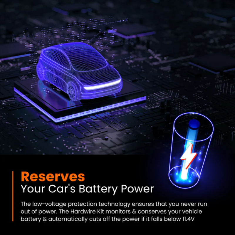 Road Angel HWK5-VC Halo Dash Cam 5V Type-C hardwiring kit for Halo Go 2, Drive 2 & Ultra