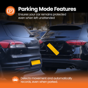 Road Angel Halo Guardian 2K+ Dual Dash Cam – Front and Rear Cameras