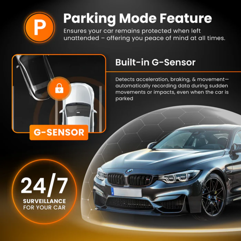 Road Angel Halo Spark 1080p Full HD Dash Cam with Parking Mode and Winter Mode