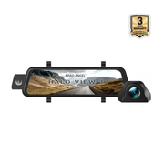 Road Angel Halo View 3 4K anti-glare mirror dash cam with 10 inch touchscreen and rear camera