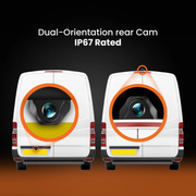 Road Angel Halo View 3 4K anti-glare mirror dash cam with 10 inch touchscreen and rear camera